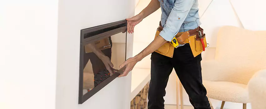 Metal Fireplace Installation in Sebastian, Florida