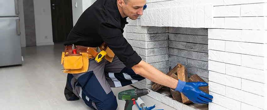 Fireplace Damaged Damper Frame Repair Services in Sebastian, Florida