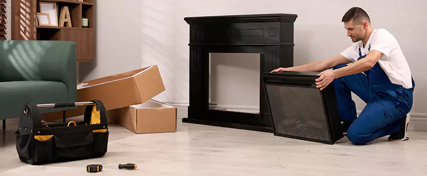 Old Rusted Metal Fireplace Repair And Replacement in Sebastian, FL